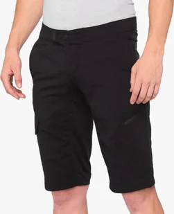 100% Szorty męskie 100% RIDECAMP Shorts Black roz.28 42 EUR - Spodenki rowerowe - miniaturka - grafika 1