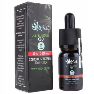 Olejek Konopny Kush Cbd Gold 30% 3000 mg | Badania - Suplementy naturalne - miniaturka - grafika 1