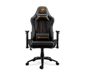 Biurka gamingowe - Cougar Outrider Black - gamingowy - skóra ECO - do 120kg - Kup na Raty - - miniaturka - grafika 1