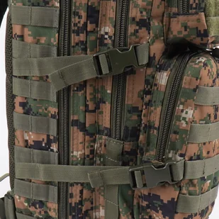 Mil-Tec Plecak Assault Pack II 20 l Digital Woodland (14002071) 14002071 - Plecaki - miniaturka - grafika 8