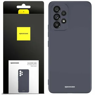 Spacecase Etui Silicone Case Galaxy A53 5G black - Etui i futerały do telefonów - miniaturka - grafika 1