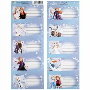 BENIAMIN Naklejki na zeszyty Frozen - Beniamin - Szkolne artykuły papiernicze - miniaturka - grafika 1