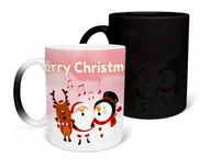 Kubki - KUBEK MAGICZNY Z NADRUKIEM-PREZENT ŚWIĄTECZNY RÓŻNE WZORY DO WYBORU+IMIĘ - miniaturka - grafika 1