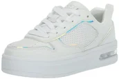 Kapcie damskie - Skechers Court Hi-Air, Kapcie, White, 37 EU, Biały, 37 EU - miniaturka - grafika 1