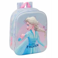Plecaki szkolne i tornistry - Plecak przedszkolny dla dziewczynki KRAINA LODU FROZEN ELSA 3D DISNEY - miniaturka - grafika 1