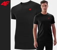 Koszulki męskie - Koszulka Męska 4f T-shirt Bawełniany Podkoszulek Sportowy Co Dzień 1887 L - miniaturka - grafika 1