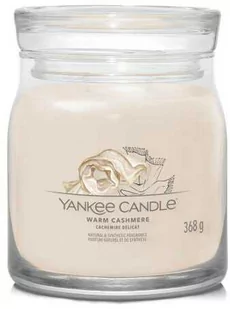 Yankee Candle Świeca zapachowa Warm Cashmere średnia - Świece - miniaturka - grafika 1