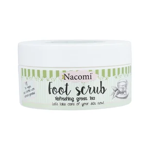 Nacomi Peeling naturalny do stóp o zapachu zielonej herbaty 100ml - Pielęgnacja stóp - miniaturka - grafika 3