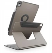 Etui do tabletów - Etui UNIQ Rovus Snapmount Magnetic 360 Rotating Detachable do Apple iPad 10.9" 2022 / 11" 2025 szary - miniaturka - grafika 1