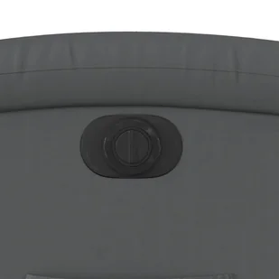 Rozkładany fotel pionizujący, elektryczny, szary, ekoskóra - Fotele - miniaturka - grafika 11