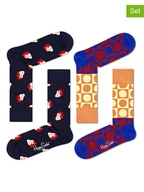 Skarpetki męskie - Happy Socks Skarpety (2 pary) ze wzorem - miniaturka - grafika 1