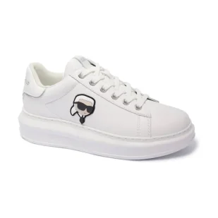 Karl Lagerfeld Skórzane sneakersy KAPRI - Moda i Uroda OUTLET - miniaturka - grafika 1