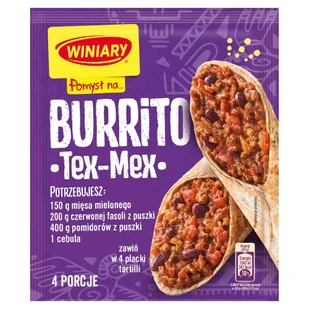 Winiary Pomysł na... Burrito Tex-Mex 30 g - Majonezy i dressingi - miniaturka - grafika 1