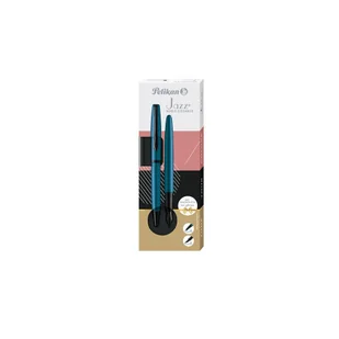Pelikan Zestaw Jazz Noble Elegance Aqua: pióro wieczne + długopis - Długopisy - miniaturka - grafika 1