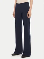 Spodnie damskie - Rinascimento Spodnie palazzo CFC0125425003 Granatowy Wide Leg - miniaturka - grafika 1