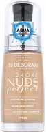 Podkłady do twarzy - Podkład Deborah 24ORE Nude Perfect 02 30 ml (8009518364699) - miniaturka - grafika 1