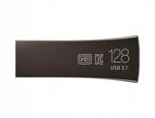 Pendrive - Pendrive Samsung BAR Plus 128 GB USB 3.1 szary - miniaturka - grafika 1