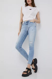Spodnie damskie - Tommy Jeans jeansy NORA BF2214 damskie medium waist - grafika 1