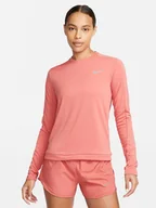 Koszulki sportowe damskie - Nike Koszulka w kolorze różowym do biegania - miniaturka - grafika 1