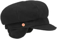 Czapki dla dzieci - Czapka Newsboy Camilla by Mayser, czarny, S (54-55 cm) - miniaturka - grafika 1