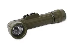 Mil-Tec Średnia Latarka Kątowa Us Army 4 Filtry Oliv - Latarki - miniaturka - grafika 3
