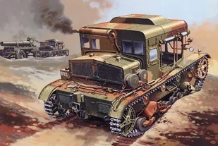 Mirage Hobby Ciągnik Artyleryjski C7P 35901 - Modele do sklejania - miniaturka - grafika 2
