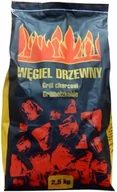 Akcesoria do grilla - NoName Węgiel drzewny 2,5kg W-994WGD X - miniaturka - grafika 1