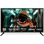 Telewizory - United 50DU58 50 cali 4K DVB-T2 HEVC HDR - miniaturka - grafika 1