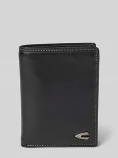 Portfel skórzany z aplikacją z logo model ‘VEGAS’ - Portfele - miniaturka - grafika 1