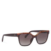 Okulary przeciwsłoneczne - Okulary przeciwsłoneczne Fossil 3170/G/S 207754 Brązowy - miniaturka - grafika 1