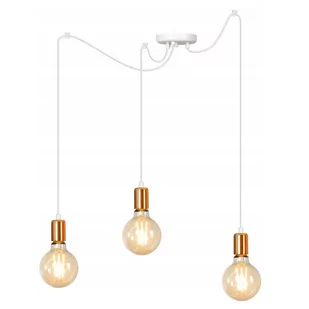 Emibig Lighting Lampa Spark 3 Kolor Biały 447/3 - Lampy sufitowe - miniaturka - grafika 2