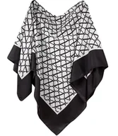 Moda i Uroda OUTLET - Chusta delikatna elegancka apaszka ozdobiona przepięknym wzorem - miniaturka - grafika 1