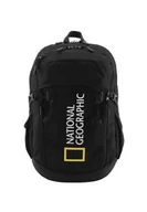 Plecaki - Plecak dwukomorowy National Geographic BOX CANYON 21080 czarny - miniaturka - grafika 1