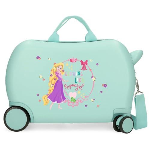 Joumma Disney Princess Celebration Walizka dziecięca niebieska 45 x 31 x 20 cm twarda ABS 28,4 L 1,8 kg 4 koła bagaż podręczny, Niebieski, walizka dziecięca