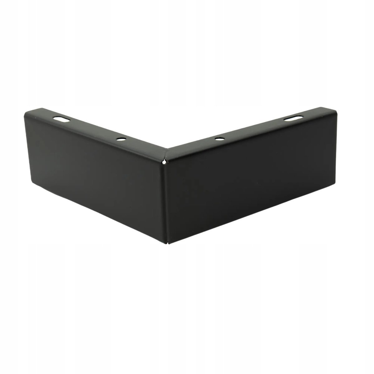 Noga meblowa Narożna czarny mat wysokość 5,5 cm nóżka stopka do mebli