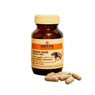 Serce i układ krążenia - Sattva Ayurveda Arjuna Ekstrakt Kapsułki - miniaturka - grafika 1