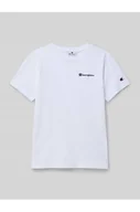 Koszulki i topy damskie - T-shirt z wyhaftowanym logo - Champion - miniaturka - grafika 1