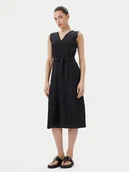 Sukienki - Calvin Klein Sukienka letnia K20K208424 Czarny Regular Fit - miniaturka - grafika 1