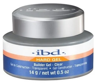 IBD LED/UV Hard Gel Builder Clear 14g - Żele do paznokci - miniaturka - grafika 2