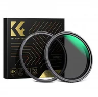 Filtry fotograficzne - Filtr szary regulowany magnetyczny K&F Concept Nano-X MRC Fader ND2-32 - 62 mm - miniaturka - grafika 1