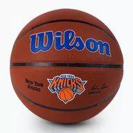 Koszykówka - Piłka do koszykówki Wilson NBA Team Alliance New York Knicks brown rozmiar 7 - miniaturka - grafika 1