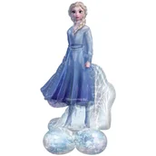 Balony i akcesoria - Balon foliowy AirLoonz Kraina Lodu 2 Elsa 76x137cm - miniaturka - grafika 1