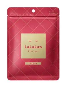 Lululun Precious Mask Red 7 PCS Zestaw 7 dogłębnie nawilżających masek w płachcie - Zestawy kosmetyków damskich - miniaturka - grafika 1