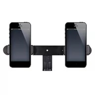 Selfie stick - Influencers Internet Celebrity Podwójny uchwyt na telefon do statywu Selfie Stick Klips do telefonu - miniaturka - grafika 1