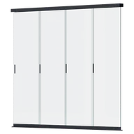 Kratki i pergole - Panel szklany przesuwny do pergoli ELEGANCE/DELUXE/FUSION 3m Anthracite - Gutroof - miniaturka - grafika 1