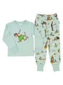 Rampersy - GEGGAMOJA Piżama w kolorze zielonym - miniaturka - grafika 1