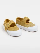 Buciki dla niemowląt - Vans Baleriny w kolorze musztardowym - miniaturka - grafika 1