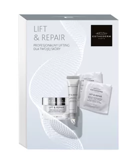 Institut Esthederm Lift & Repair XMASS (Krem do twarzy 50ml + Krem pod oczy 15ml + Płatki 2szt) - Kremy do twarzy - miniaturka - grafika 1