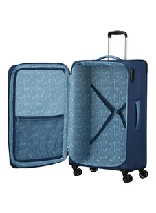 Walizka duża poszerzana American Tourister Pulsonic - combat navy - Walizki - miniaturka - grafika 6