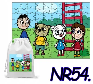 PUZZLE 192 EL. UKŁADANKA PREZENT KOTKI KOTY BAJKI + WORECZEK Z NADRUKIEM - Puzzle PUZZLE 192 EL. UKŁADANKA PREZENT KOTKI KOTY BAJKI + WORECZEK Z NADRUKIEM - Puzzle - miniaturka - grafika 1